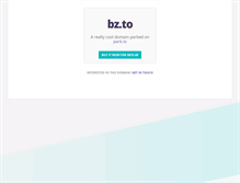 Tablet Screenshot of bz.to